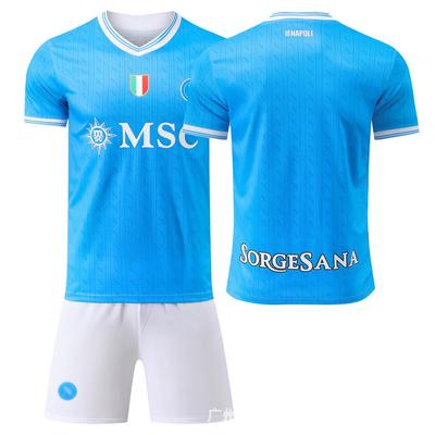 Naples Home & Away Football Jersey Set No. 9 Lucas - Adult & Child Sizes