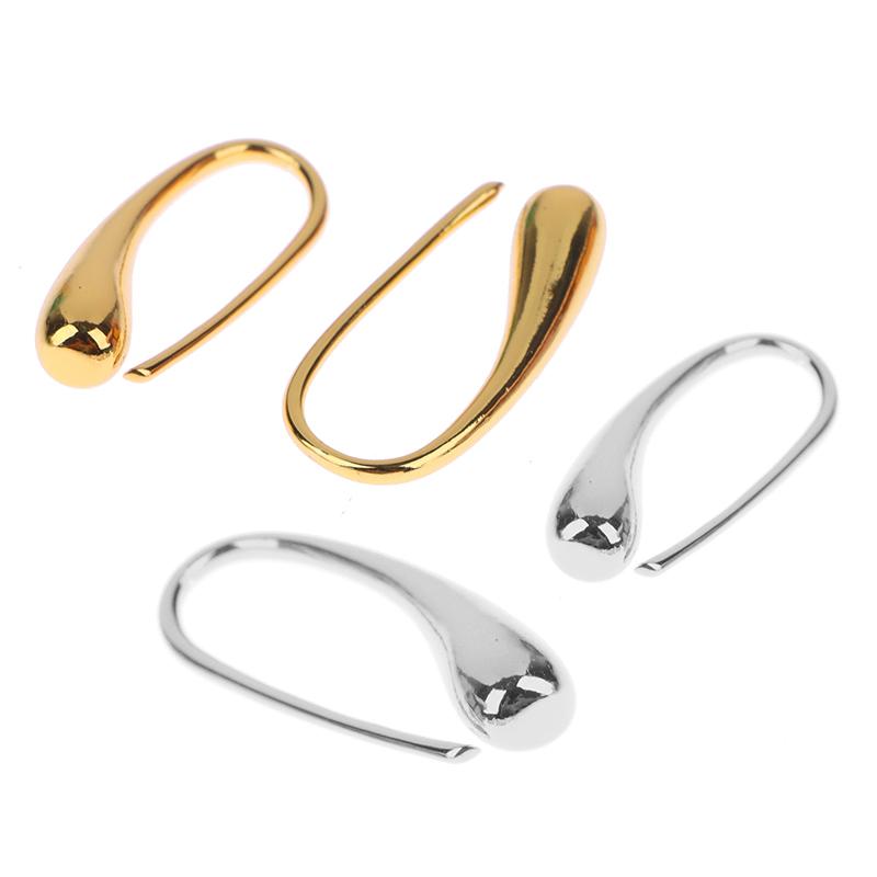 Boucles d'oreilles en argent sterling 925boucles d'oreilles goutte d'eaupour femmes couleur or bijoux tendance vintage simple accessoires de fête cadeaux boucle d'oreille