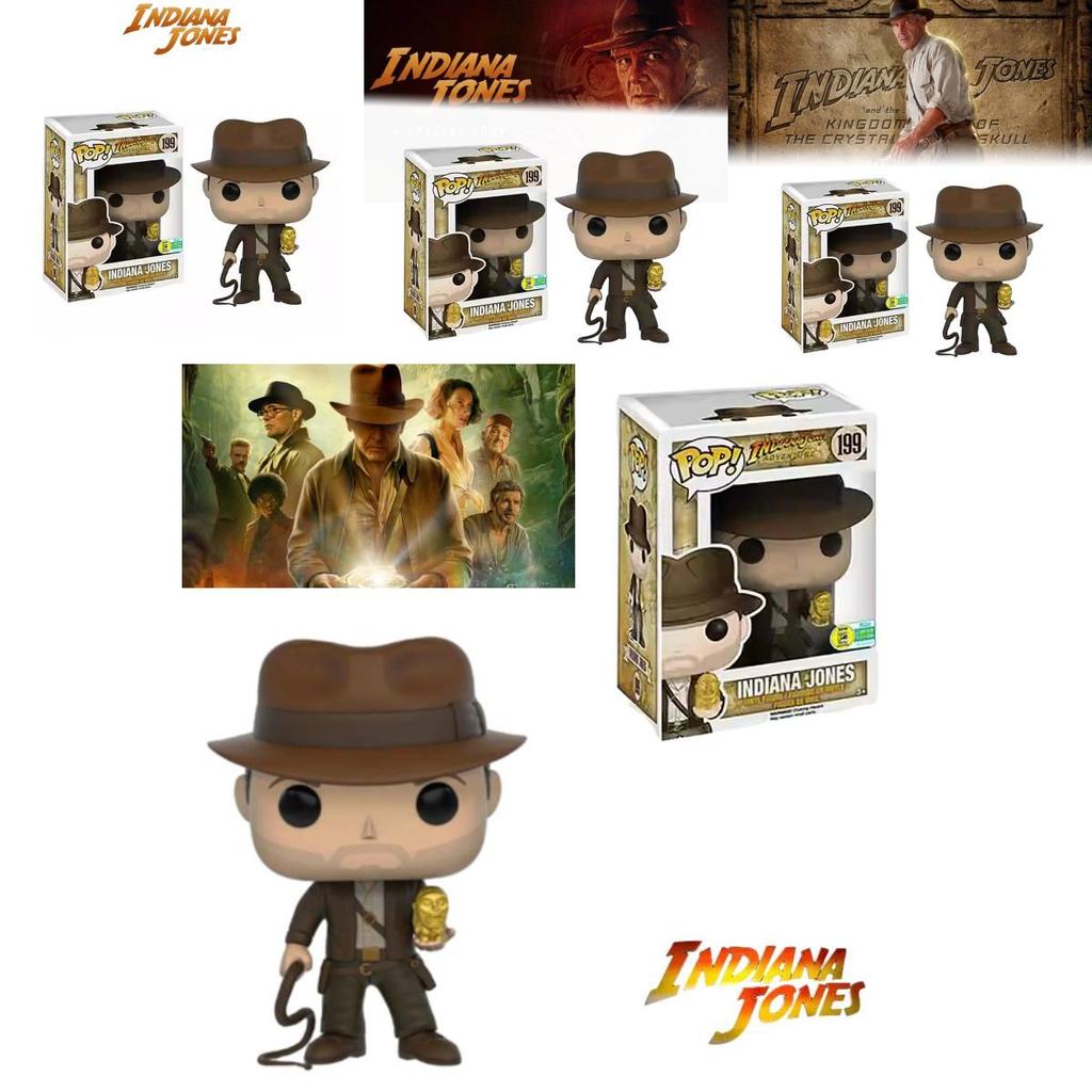 Funko Pop Indiana Jones Collectible Figure Highly Detailed 10cm Model