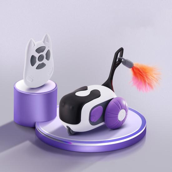 Remote Control Smart Electric Cat Toy USB Rechargeable Moving