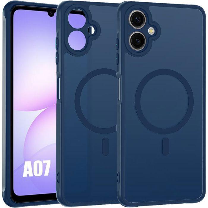 Coque de Protection - BOOLING - pour Samsung Galaxy A07 - Antichoc - Anneau Magnétique - Translucide