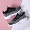 Fashion Flying Knit Low Top Fashion Womens Shoes Breathable Light Sports Shoes College Style Students Non Slip Soft Soled Running Shoes