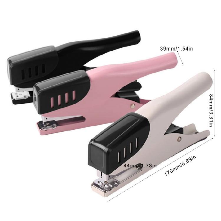 Heavy Duty Handheld Stapler Office Stapler Desktop Stapler 25 Sheets Capacity Fit on 26/6 24/6 Staple (Not Included)
