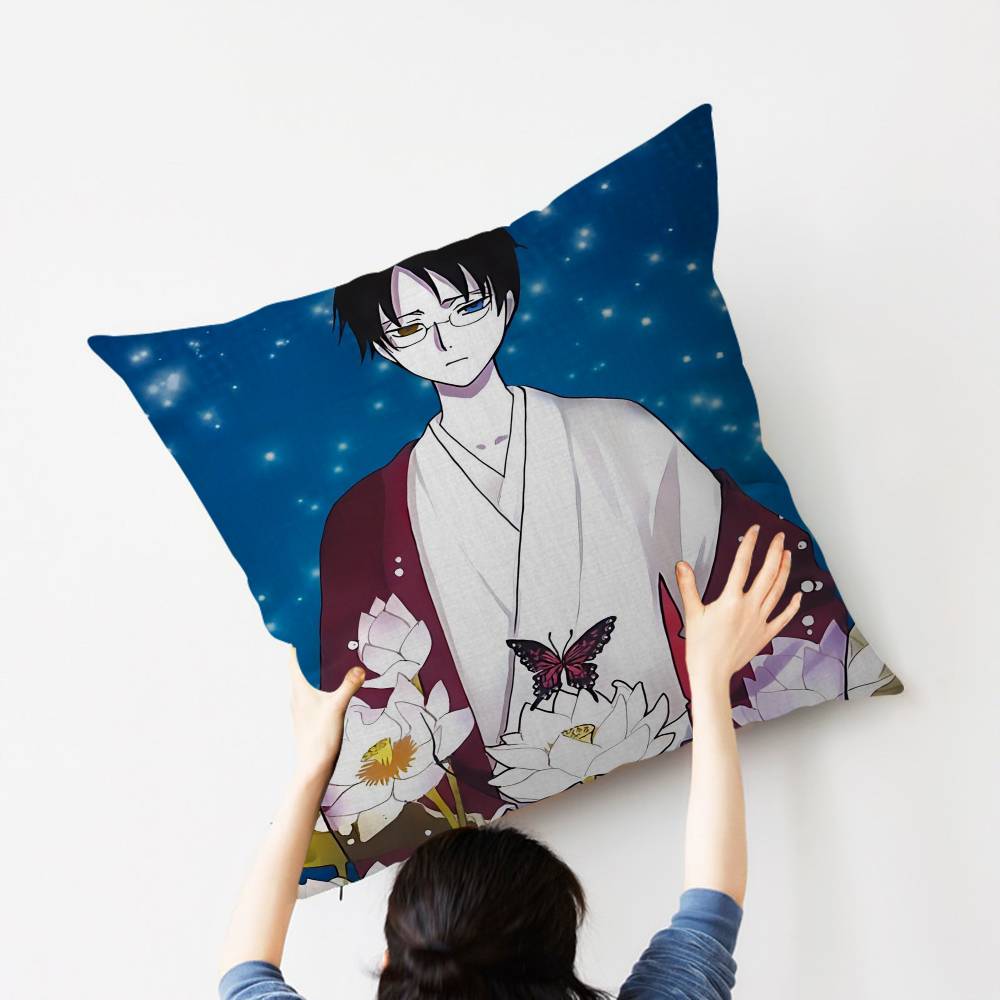 Anime xxxHolic Pillow Cover for Bedroom Room and Living Room Sofa Decorative Cushion Cover