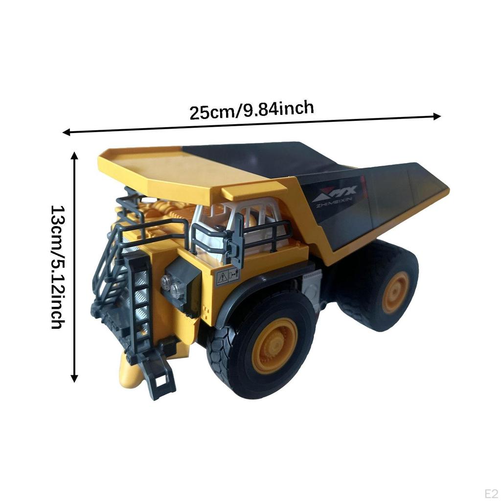 Remote Control Dump Truck 9 Channel RC Construction Vehicles for Boys Girls