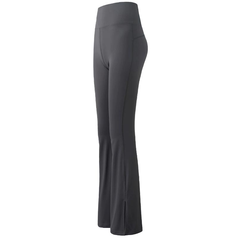 High-Waisted Hip-Lifting Flared Yoga Pants for Running & Training