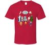 Jesus And Guardian Superheroes Campfire Unisex T-Shirt How I Saved The World Tee
