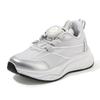Kids Spring Autumn Rotary Button Sneakers White Boys Girls Soft Sole Running Shoes Baby Casual Mesh Shoes