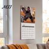 Bulldog Theme Planner 2027 French Bulldogs Wall Calendar, Jan.2027 - Dec.2027 12 Monthly Planner, Cute Academic Year Organizer Dogs Hanging