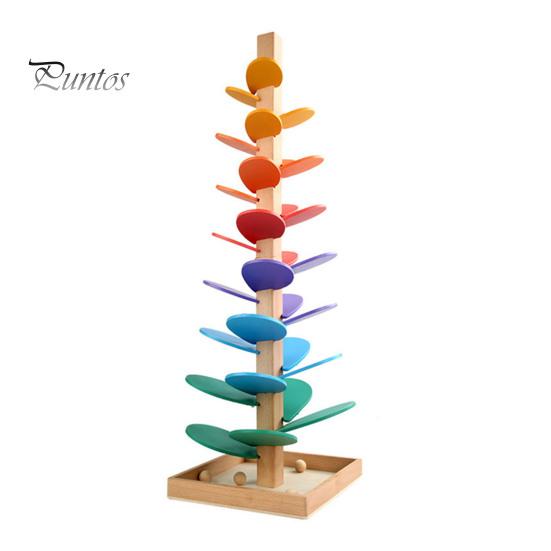 

Игрушка-дерево со звуком Marble Run для детей, деревянная игрушка для развития мелкой моторики с 10 мячами для малышей, мальчиков и девочек, музыкальная игрушка-дерево разноцветный