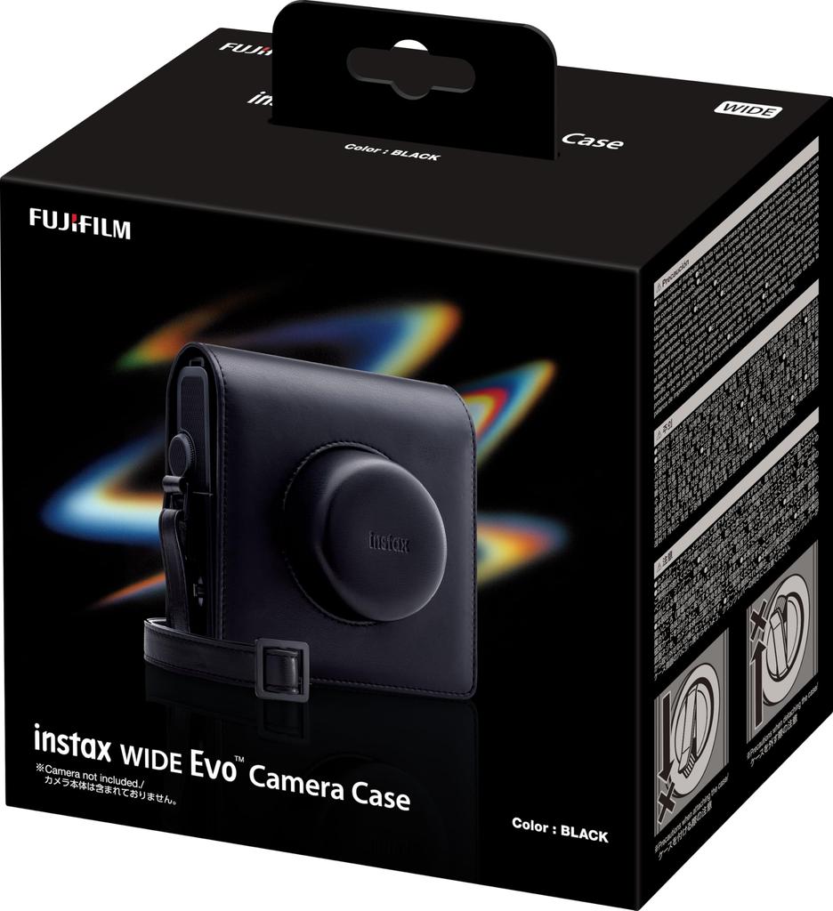 Fujifilm Camera Case Instax Camera Case INS WIDE EVO CAMERA CASE BLACK Black