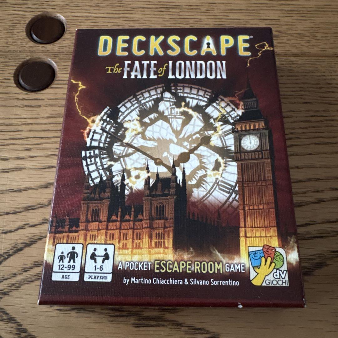 

[USED] Deckscape: The Fate of London Board Game