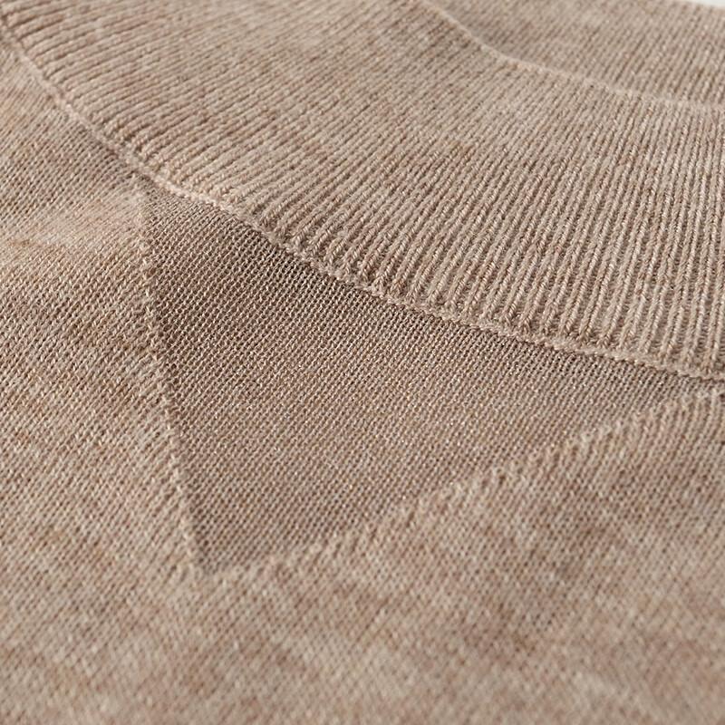 Hengyuanxiang Women's Mock Neck Knit Sweater