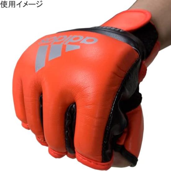 Speed Fight Gloves Palm with Mixed Martial Arts Solar [adidas] - Red/Co
