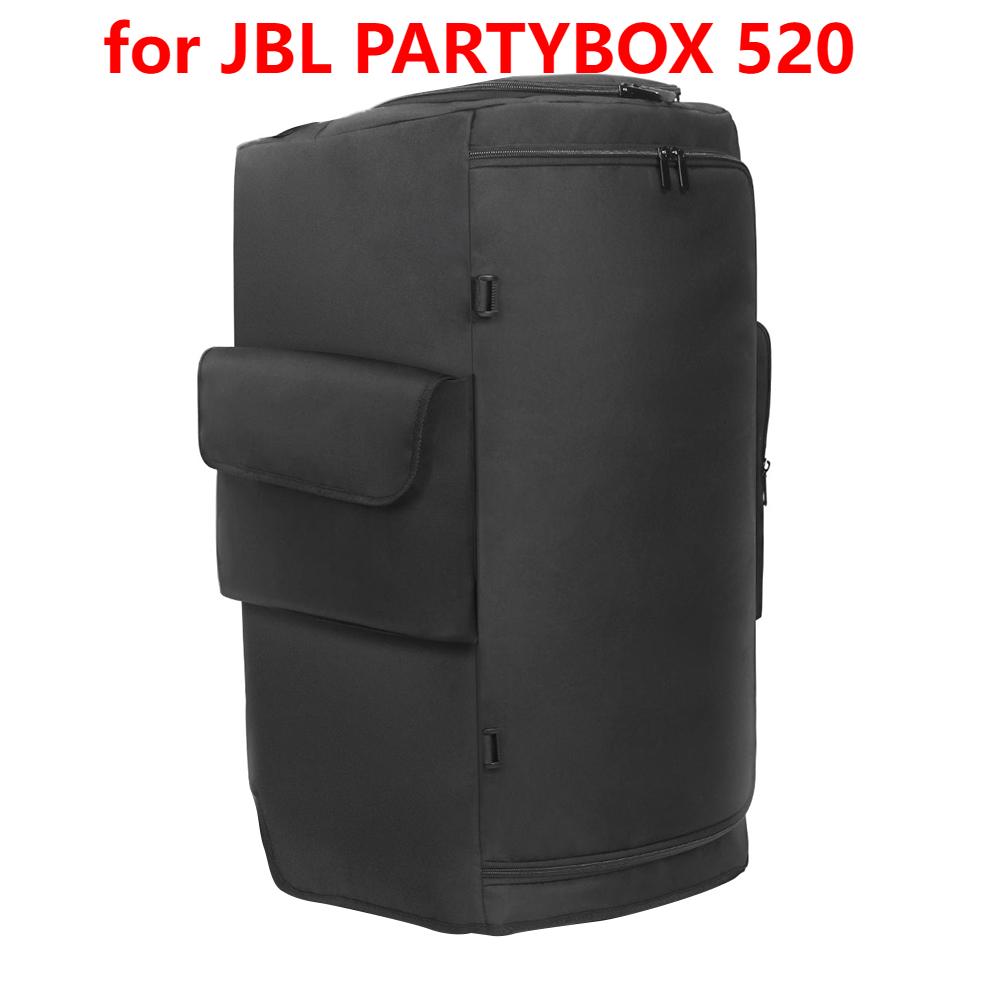 Speaker Carry Box for JBL PARTYBOX 520 Storage Bag Anti-Slip Padded Speaker Protective Cover Double-Sided Speaker Storage Bag