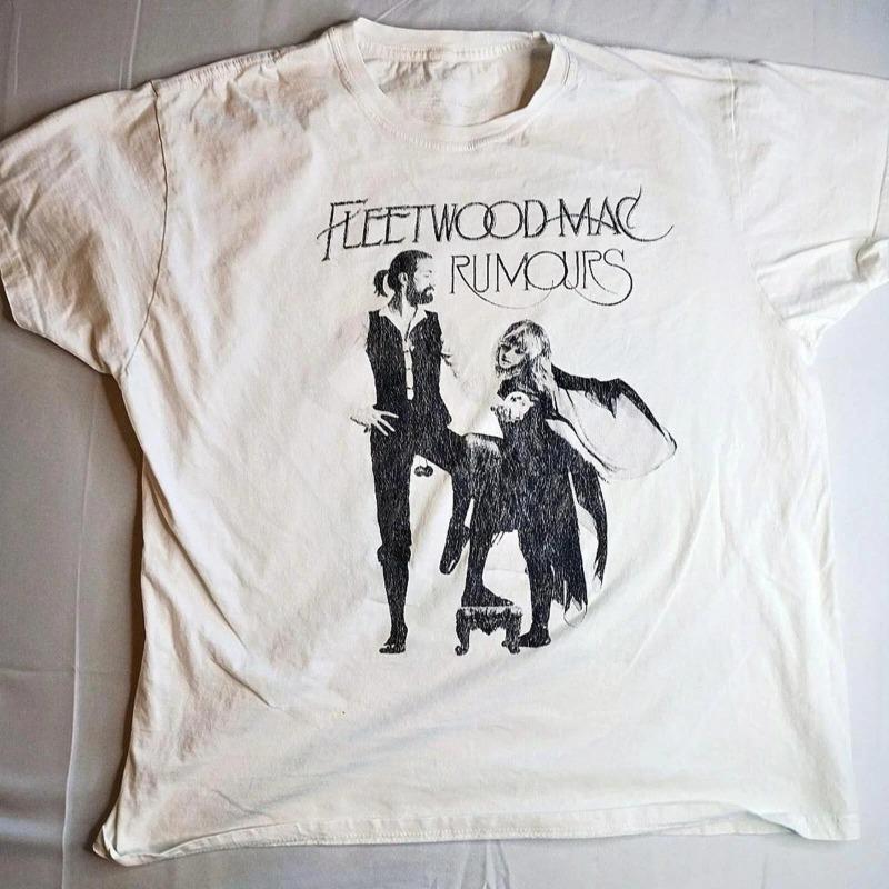 Fleetwood Mac Band  Rumours  Retro Men s T-shirt Summer New Casual Original Style T-shirt S