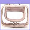 Pvc Hanging Travel Toiletry Bag With Zipper Pockets For Men And Women