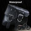 PU Leather Motorcycle Saddlebags Side Tool Pouch Bag Luggage Saddle Bag Pouch Left/Right For Harley Sportster XL 883 1200 48 72