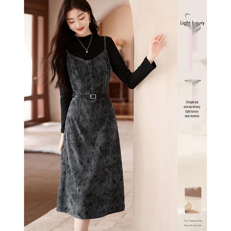 

Women s Half-Turtleneck Knitted Two-Piece Set