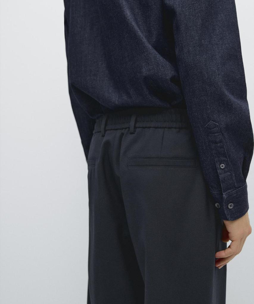 Masimodutti Cold Wool Texture Pants