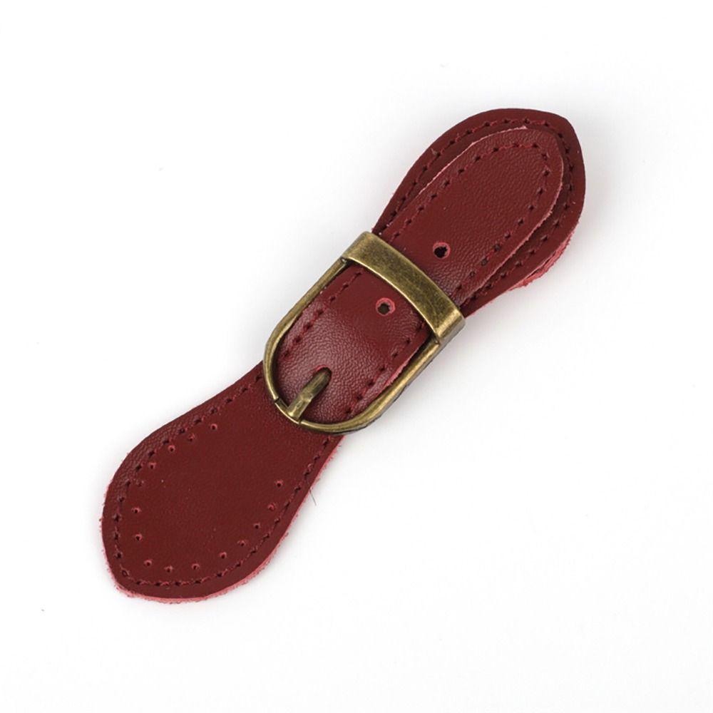 

New Vintage Bag Clasp Leather Sew on Metal Snap DIY Magnetic Closure Handbag Button вино красного