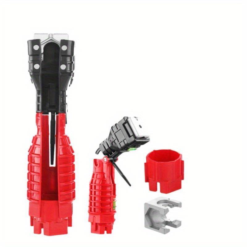 

Многофункциональный инструмент для ремонта сантехники 18 в 1, противоскользящий сантехнический ключ, инструмент для раковины, гаечные ключи, инструмент для сантехнических труб, наборы инструментов для ванной комнаты red