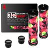 Accessori Bici CNC Manopole MTB Manicotti Silicone Bicicletta Antiscivolo Gel Ciclismo Lock On Parti Manubrio 22.2mm