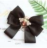 i-Remiel Fashion New School Style Girl Ribbon Brooch Bow Tie Fabric Bee Student Uniform Clothing Stewardess Bank Tie Accessories