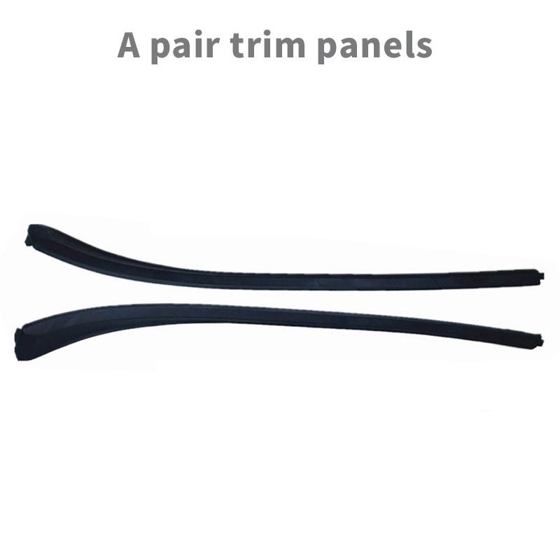 For Peugeot 308 408 1 Pair Left and Right Windshield Side Pillar Molding Cover Wcreen Window Trim 8120AK 8120AJ A pair trim panels