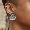 Alloy Animal Modern Earrings For Women With Glamorous Design Shark