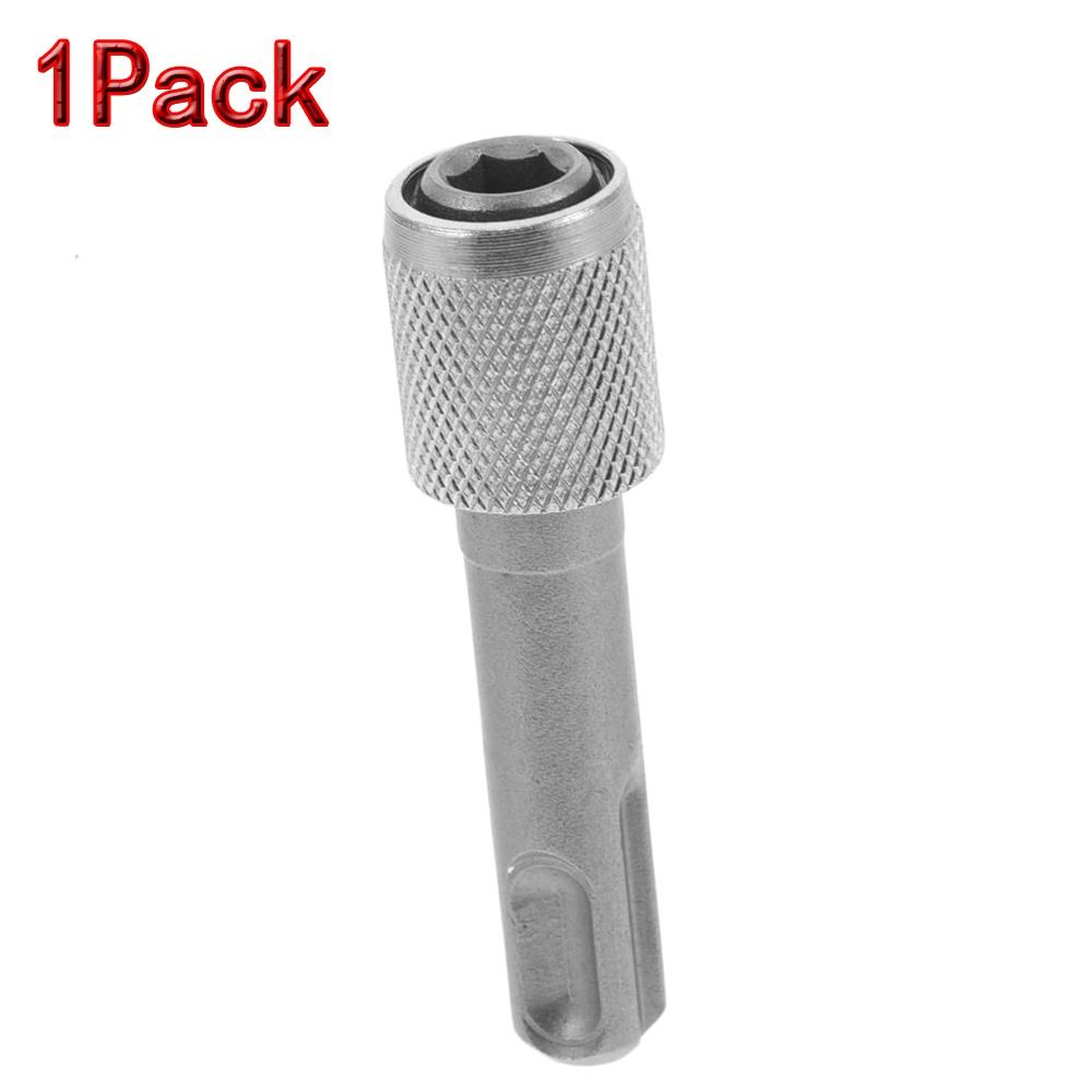 

Electric Hammer Conversion Connecting Rod Sleeve SDS Round Shank 1/4 Hex Shank Adapter Converter Impact Drill Head Adapter