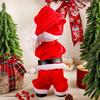 Šťastný twerkující Santa Claus panenka Vtipná tančící animovaná vánoční plyšová hračka Elektrická hudba zpívající Santa Claus Vánoční dekorace