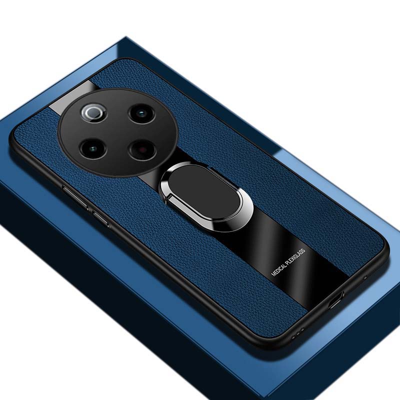 For Vivo Iqoo Z10 Case Business Elliptical Bracket All-Inclusive Shockproof Leather Soft Silicone Fashion for Iqoo Z10 Back Cover