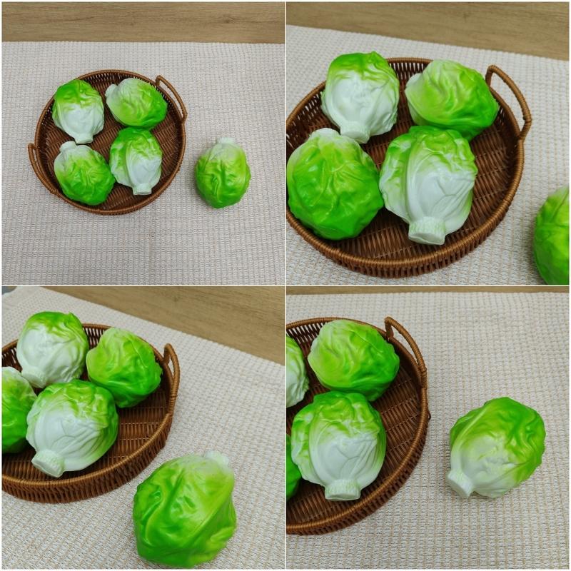Realistic Faux Vegetable Decorations Vegetable Figures For Kitchen Dining Room Party And Home Decoration ABS Materials