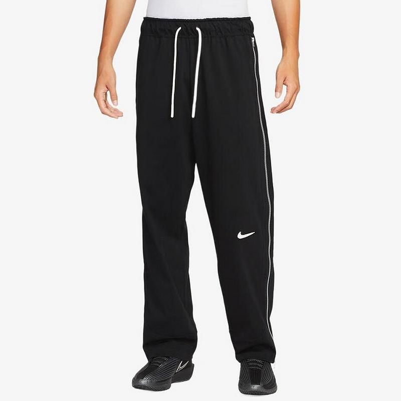 Nike Casual Pants Men's Black Moderate Straight Fit Pants HV1896-010