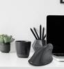 ergonomic multi-device mouse EWM-600 black left