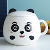 Pink Meatball Cartoon Panda Ceramic Mug Blind Box