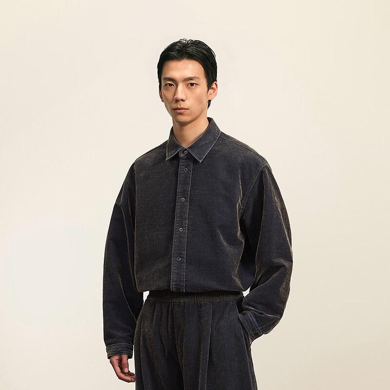 CROQUIS Men's H-Type Long-Sleeve Shirt