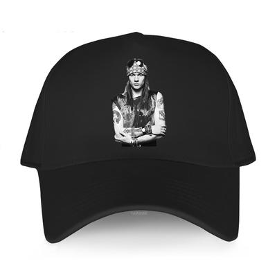 Herren Baseballkappe Hochwertige Hüte Unisex Snapback Axl Rose Guns N' Roses GNR VTG Dad Caps Outdoor Sommer Schirmmütze