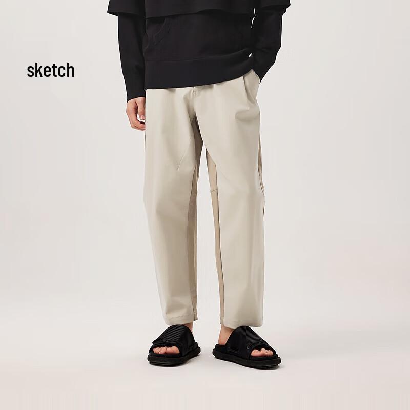 

CROQUIS Men s 2024 Spring Knitted Tapered Casual Pants M