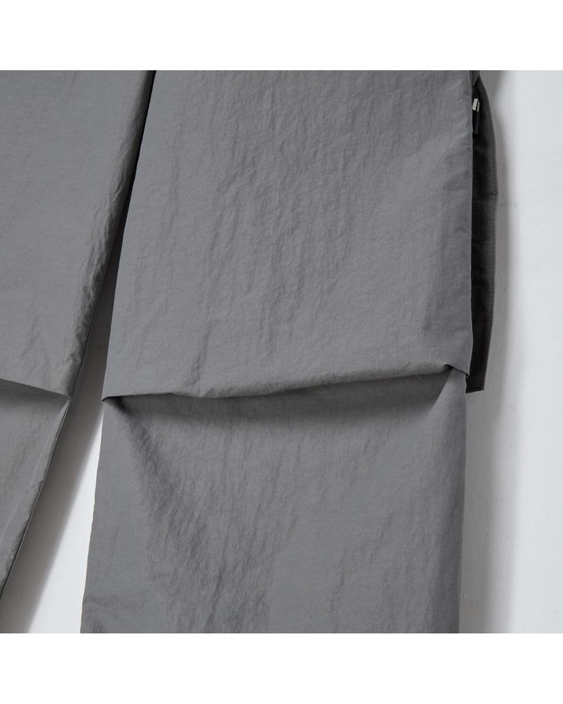WORTHWHILE MOVEMENT Flared Adjuster Pants (Grey)