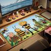 Maya the Bee Print  Cushion Non-slip Laptop Tablet Big Mousepad XXL Mat Mini PC Playmat With Lock edge