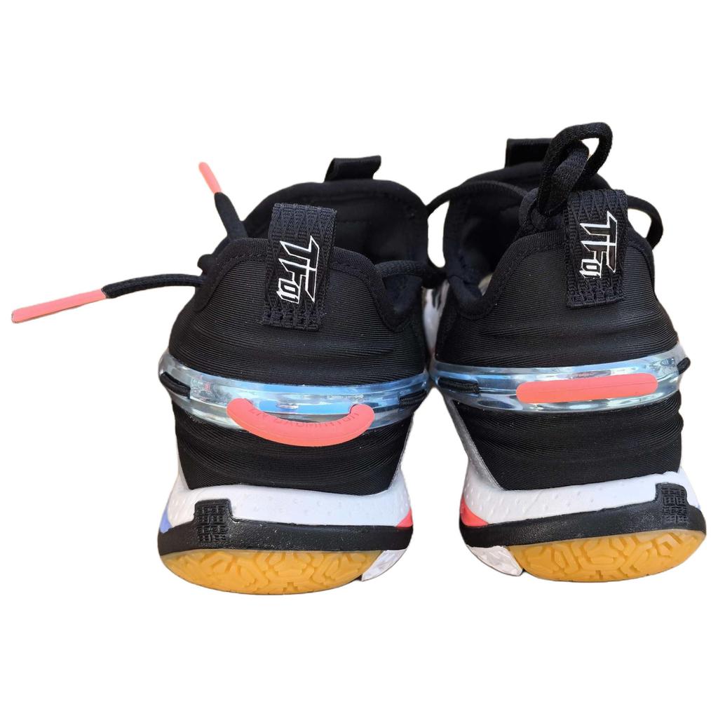 Li Ning Ground Flight Pro Sports Confortable Absorption des Chocs Résistant à l'Usure Chaussures de Badminton Basse Tige Unisexe sneaker Blanc AYAV011-1