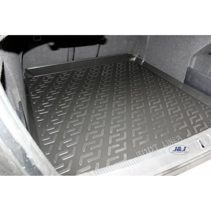 Tapis De Coffre Caoutchouc Premium - J&amp;J AUTOMOTIVE - Volkswagen Passat B6 - Noir - Sur Mesure - Protection Eau