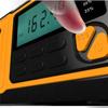 4000mAh Hand Crank Emergency Solar Radio AM/FM Radio Flashlight Charger Portable