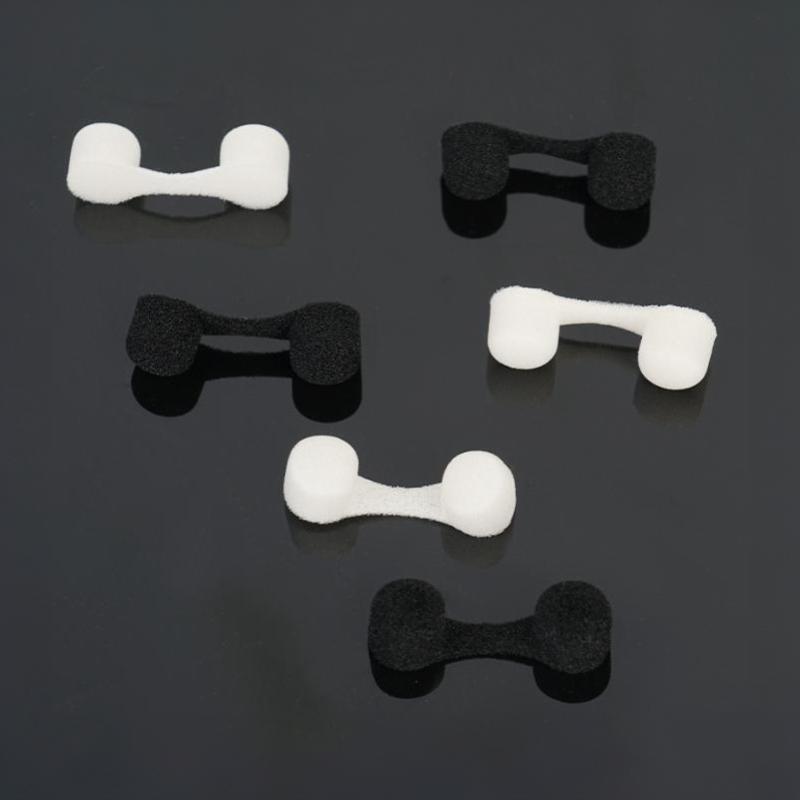 50Pcs Disposable Anti Smoke Nose Foam Filters Dust Pollen Resistant Protection for Construction Site Outdoor Walking