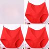 New Cotton High Waisted Triangle Briefs for Plus Size Women