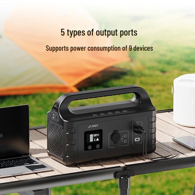 F&D PS300 Portable Outdoor Bluetooth Speaker & Power Station