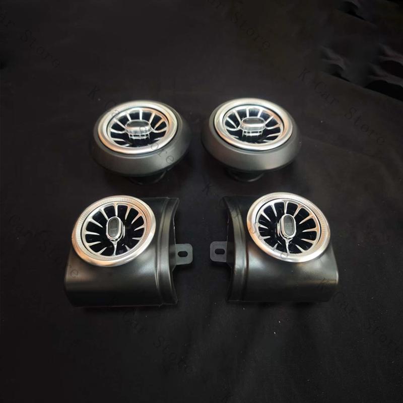 

4PC LED Front Dashboard Air Condition Vent Outlet Turbo Interior Trim Car Accessories For BMW MINI F54 F55 F56 Vent Ambient Lamp