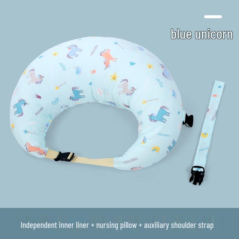 Breastfeeding & Nursing Pillow - Postpartum Support, Backrest, Side-Lying Baby Feeding Cushion